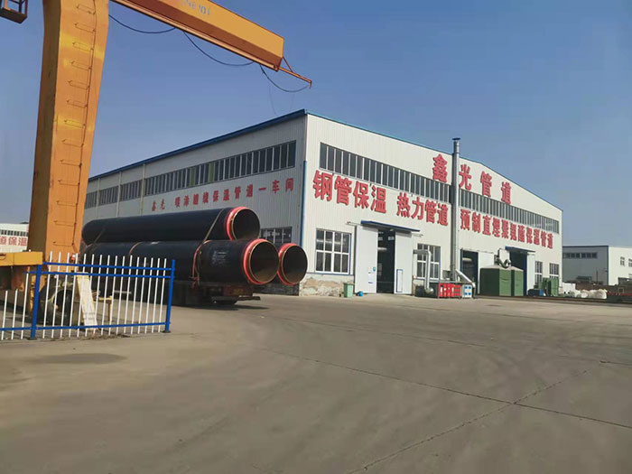 聚氨酯噴涂纏繞保溫管加工